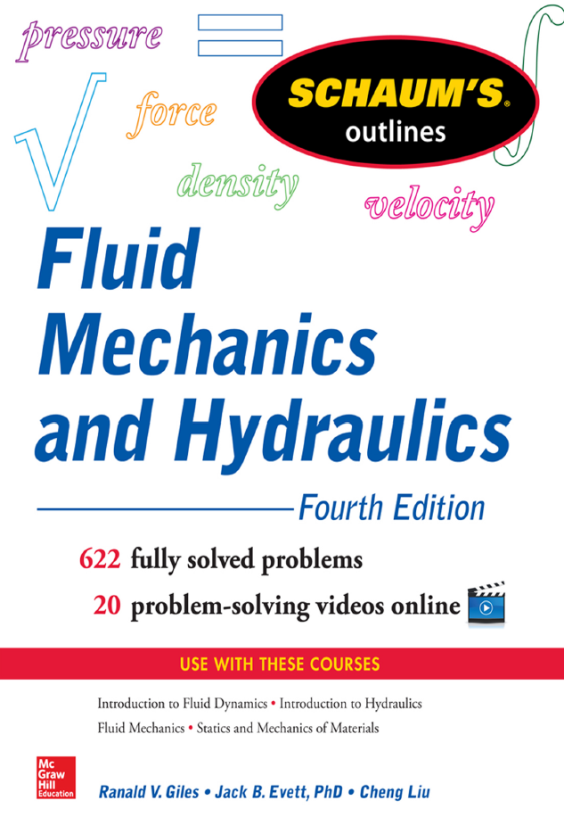 Fluid Mechanics and Hydraulics - Fourth Edition Schaum's